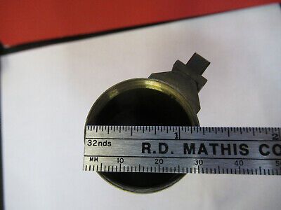 ANTIQUE BAUSCH LOMB BRASS EXT TUBUS MICROSCOPE PART AS PICTURED &B9-FT-01