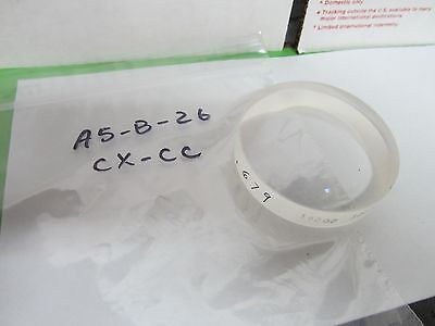 OPTICAL CONVEX CONCAVE LENS MIL SPEC LASER OPTICS BIN#A5-B-26