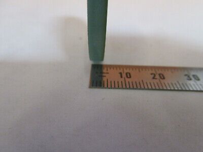 OPTICAL HEAT ABSORBING GLASS FILTER MICROSCOPE PART OPTICS AS PICTURED &P6-A-69