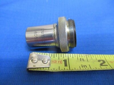 UNITRON JAPAN OBJECTIVE M10X OPTICS MICROSCOPE PART AS PICTURED &S1-A-15