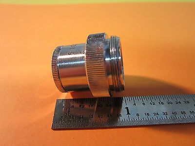 MICROSCOPE OPTICS OBJECTIVE 5X GERMANY  BIN#9-37