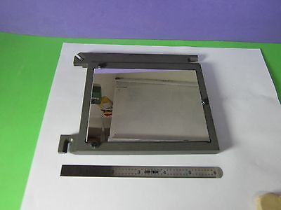 OPTICAL INFRARED MIRROR SLIDE SPECTRA TECH LASER OPTICS BIN #34-03