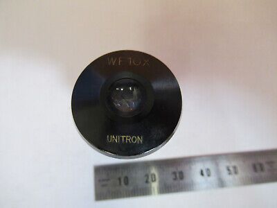 ANTIQUE UNITRON JAPAN WF10X OCULAR EYEPIECE MICROSCOPE PART AS PICTURED 4B-FT-38