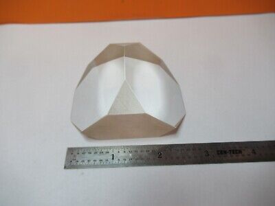 LARGE OPTICAL GLASS PRISM LASER OPTICS AS PICTURED &W8-A-32