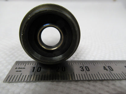 WILD HEERBRUGG SWISS M11 OBJECTIVE 4X LENS MICROSCOPE PART AS PICTURED W1-A-86