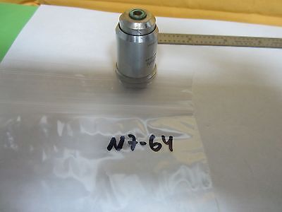 MICROSCOPE PART OBJECTIVE 40X LEITZ GERMANY OPTICS BIN#N7-64