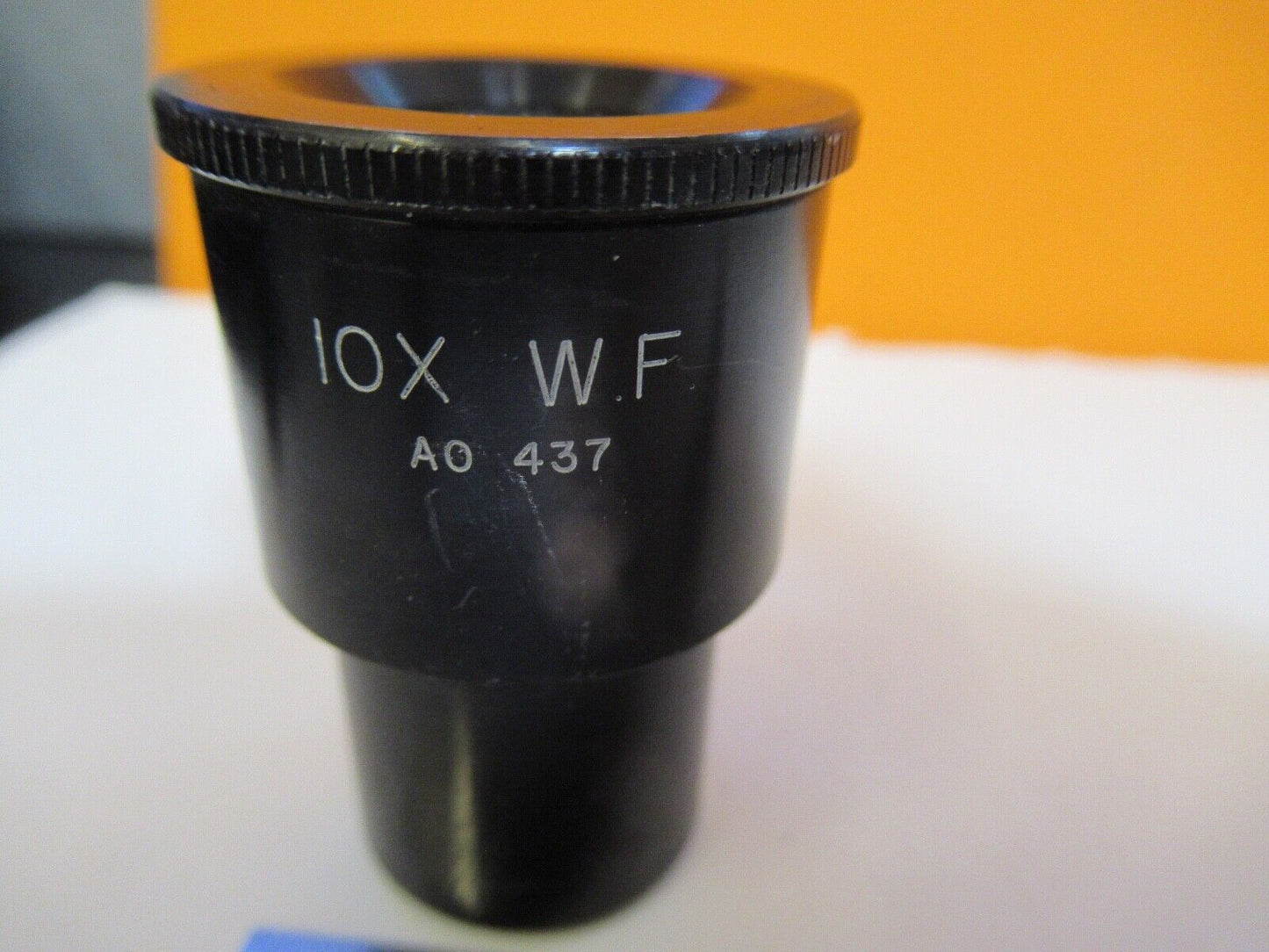 AO CAT 437 AMERICAN EYEPIECE 10X OPTICS MICROSCOPE PART AS PICTURED &A4-A-38