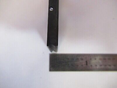 LEITZ GERMAN SLIDE CURVATURE MEASURING TOOLMAKER MICROSCOPE PART AS PIC &A9-A-91