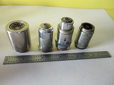 LOT MIKROSKOP-OBJEKTIVE Kratzer Delle #31-B-04