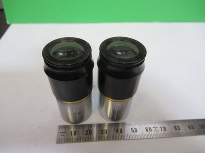 ANTIQUE SPENCER PAIR EYEPIECE 9X OPTICS MICROSCOPE PART AS PICTURED &H7-B-75