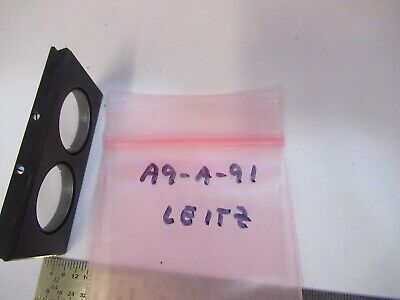 LEITZ GERMAN SLIDE CURVATURE MEASURING TOOLMAKER MICROSCOPE PART AS PIC &A9-A-91