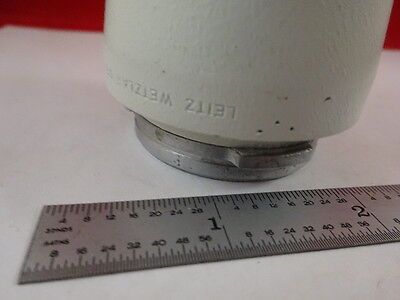 MICROSCOPE PART LEITZ WETZLAR GERMANY EYEPIECE OCULAR LENS OPTICS AS IS #AM-32