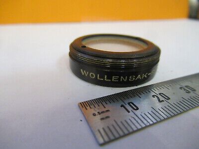 WOLLENSAK ANTIQUE LENS RAPID RECTILINIAR MICROSCOPE PART AS PICTURED &P9-A-102