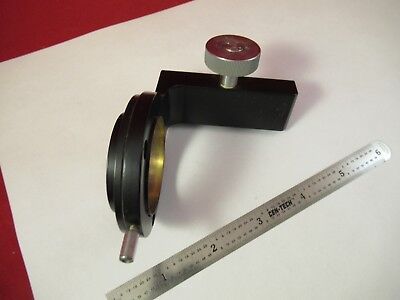 ZEISS WINKEL GERMANY BRASS CONDENSER HOLDER MICROSCOPE PART &92-A-27