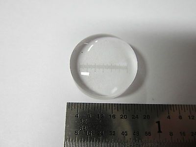 OPTICAL CONVEX LENS WITH RETICLE LASER OPTICS BIN#4V-36