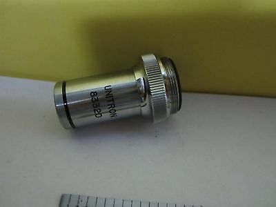 MICROSCOPE PART OBJECTIVE UNITRON M100X OIL OPTICS AS IS BIN#34-T-30