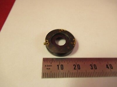 OPTICAL BRASS IRIS DIAPHRAGM MINIATURE OPTICS AS PICTURED &39-A-51