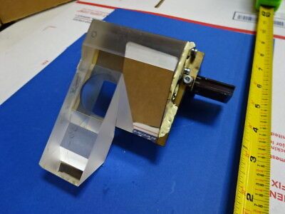 MICROSCOPE PART HEAD PRISM ASSEMBLY for REICHERT AUSTRIA POLYVAR AS IS #65-A-24