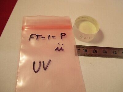 OPTICAL COATED PL LENS UV ULTRAVIOLET PRO OPTICS AS PICTURED #FT-1-P