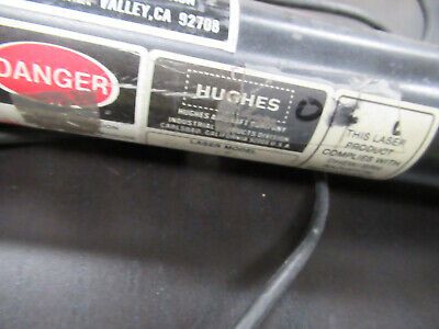 VINTAGE OPTICAL HELIUM NEON LASER HeNe  OPTICS PART WORKS AS pictured R9-A-33