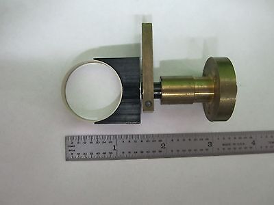 LEITZ GERMANY LENS BRASS MOUNTED ?? OPTICS AS IS BIN#S6-09