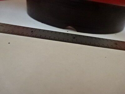 FOR PARTS OPTICAL PLANO CONVEX LENS FL 3" [CHIP EDGE]  OPTICS #21-A-07