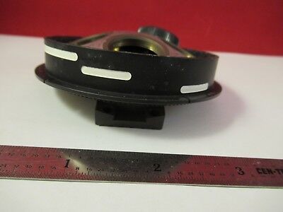 FOR PARTS LEITZ WETZLAR GERMANY NOSEPIECE BRASS MICROSCOPE PART AS PIC &FT-1-46