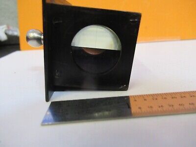 CARL ZEISS JENA GERMANY PRISM BLOCK MICROSCOPE PART AS PICTURED &15-FT-X23