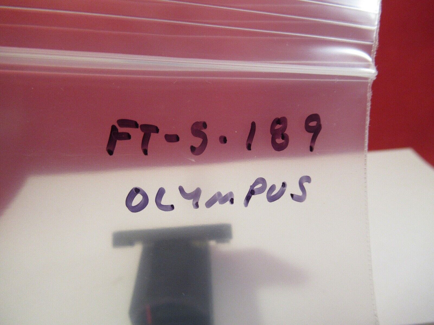 OLYMPUS JAPAN GLASS PRISM HEAD OPTICS MICROSCOPE PART AS PICTURED &FT-5-189