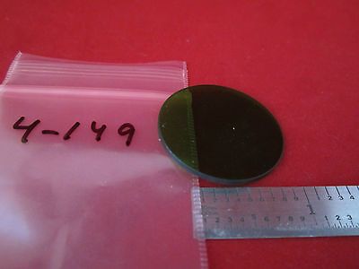 OPTICAL GREEN FILTER LENS LASER OPTICS #4-149 BIN#4