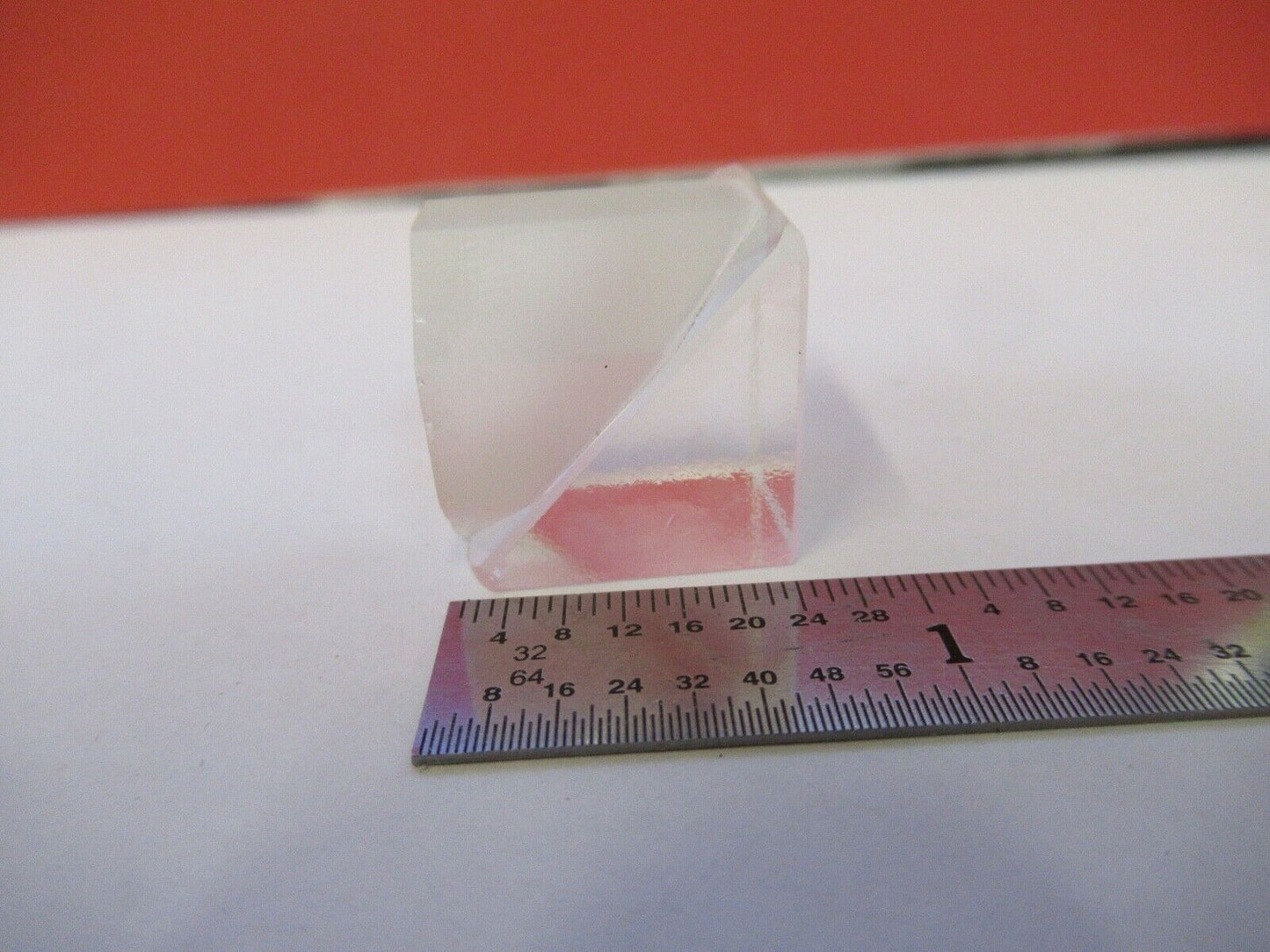 OPTICAL GLASS PRISM ASSEMBLY OPTICS AS PICTURED &3-FT-X50