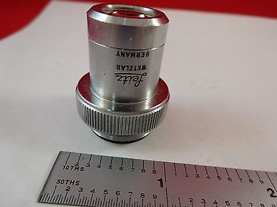 MICROSCOPE PART OBJECTIVE LEITZ NPL 5X OPTICS AS IS BIN#K8-B-05