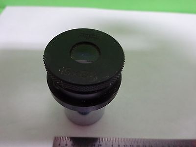 MICROSCOPE PART EYEPIECE WILD HEERBRUGG SWISS 15xGK OPTICS AS IS BIN#Y7-H-14