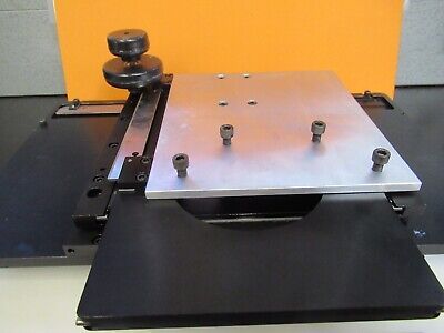 ZEISS GERMANY STAGE TABLE ROTATABLE MICROSCOPE PART AS PICTURED &FT-2-102