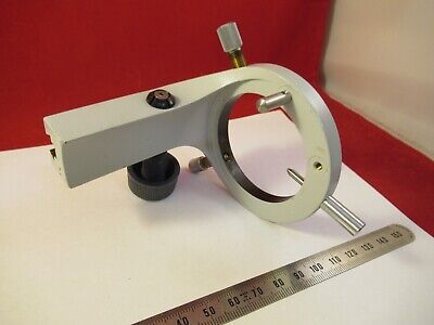 ZEISS GERMANY BRASS CONDENSER HOLDER MICROSCOPE PART AS PICTURED &FT-4-09B