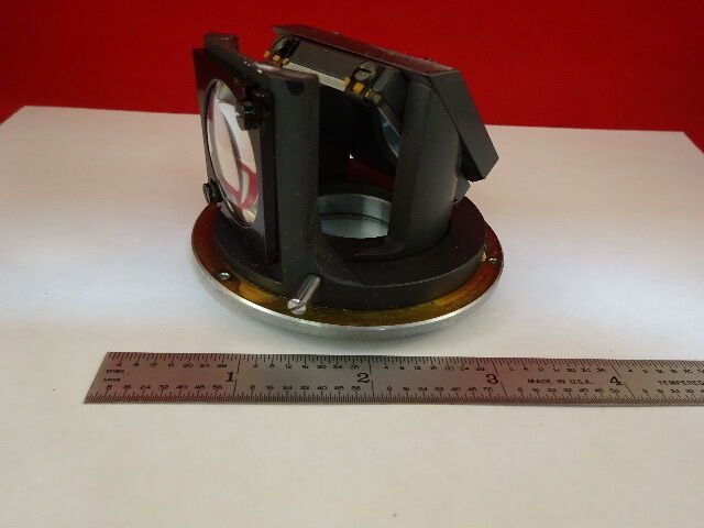 MICROSCOPE PART REICHERT ZETOPAN ILLUMINATOR LENS ASSEMBLY OPTICS AS IS #IL6-03