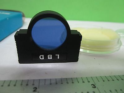 OLYMPUS LBD BLUE FILTER MICROSCOPE PART OPTICS BIN#25-14-06