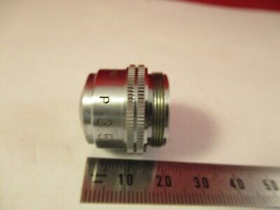 LEITZ GERMANY POL OBJECTIVE 3.5X /170 OPTICS MICROSCOPE PART AS PICTURED 8-A-80