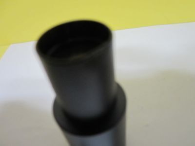 MICROSCOPE PART NIKON JAPAN EYEPIECE CF PL 2.5X OPTICS [bent] AS IS BIN#T6-12