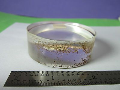 OPTICAL PLANO CONVEX LENS MIL SPEC LASER OPTICS BIN #32-95-05