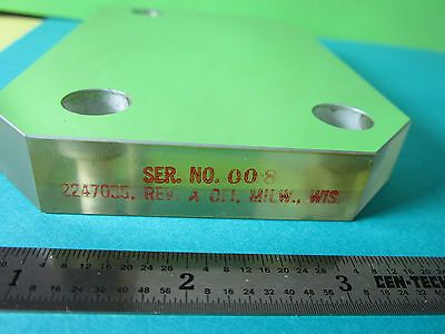 OPTICAL THICK DOUBLE SIDED MIRROR MIL SPEC LASER OPTICS BIN#B2-15