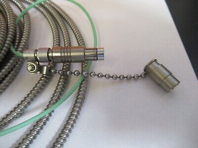 KISTLER ARMORED CABLE for PRESSURE SENSOR FORCE LOAD CELL AS PICTURED &8M-A-44