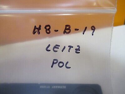 LEICA LEITZ GERMANY POLARIZER SLIDE 573098 MICROSCOPE PART AS PICTURED &H8-B-19