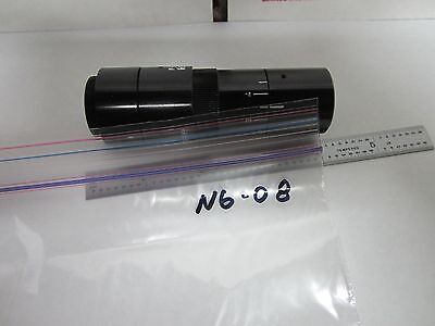 MICROSCOPE PART API C-MOUNT VIDEO CAMERA ZOOM OPTICS AS IS BIN#N6-08