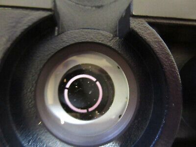 LEICA DMR GERMANY 501012 DARK FIELD CONDENSER MICROSCOPE PART AS PICTURED P6-A92