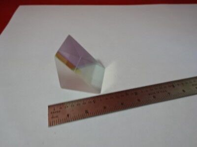 OPTICAL GLASS PRISM OPTICS AS IS &51-A-09