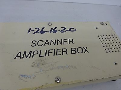 VEECO WYKO DEKTAK PROFILOMETER SCANNER AMPLIFIER BOX AS IS AS PICTURED BIN#TC-2