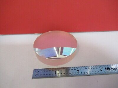 FOR PARTS OPTICAL CONVEX CONCAVE COATED LENS OPTICS AS PICTURED #Q1-A-39