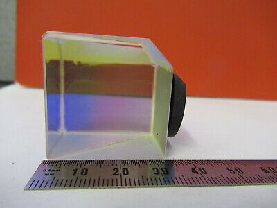 OPTICAL CUBE PRISM POLARIZED BEAM SPLITTER LASER OPTICS AS PICTURED &FT-5-P