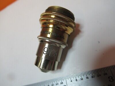 ANTIQUE BAUSCH LOMB BRASS OBJECTIVE 97X 1.9mm MICROSCOPE OPTICS PART &16-A-91